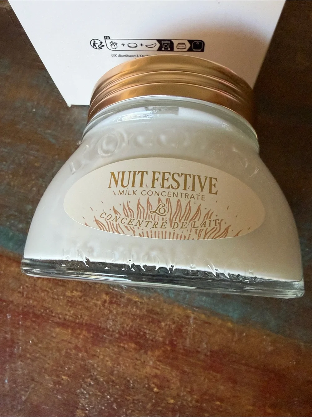 New L'OCCITANE Nuit Festive Milk Concentrate (7 oz)